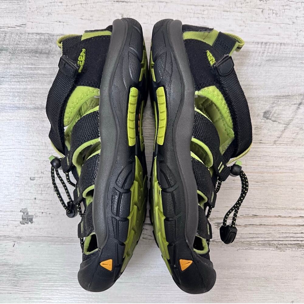 KEEN Newport H2 Sandals Kids Size 4 Black Green Waterproof Hiking Sport Outdoor - Picture 3 of 15